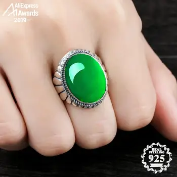 13*18mm 6.18 Sale S925 Sterling Silver Australia Emerald Rings Jade moldevite Chinatown oriental Retro Chalcedony Jade
13*18mm 6.18 Sale S925 Sterling Silver Australia Emerald Rings Jade moldevite Chinatown oriental Retro Chalcedony Jade