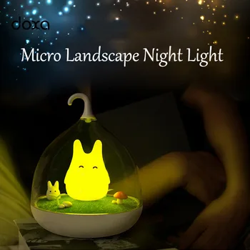 LED Night Light Sprite Micro Landscape Bedside Lamparas GY365 USB Charging Touch Control Atmosphere Lamp for Home Decor Gifts
LED Night Light Sprite Micro Landscape Bedside Lamparas GY365 USB Charging Touch Control Atmosphere Lamp for Home Decor Gifts