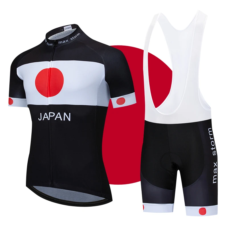 2019 Japan black New Team Cycling Jersey/Cycling sets Customized Road Mountain Race Top max storm 
2019 Japan black New Team Cycling Jersey/Cycling sets Customized Road Mountain Race Top max storm