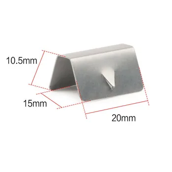 Hot 2 Pieces Stainless Steel Wind Rain Deflector Clips Mounting Screen Clips For HEKO SNED G3 Remplacement Clips
Hot 2 Pieces Stainless Steel Wind Rain Deflector Clips Mounting Screen Clips For HEKO SNED G3 Remplacement Clips