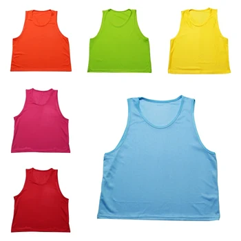 1pc Children Kids Sleeveless Soccer Scrimmage Jerseys Football Group Fight Vest Breathable Training Football Vest Kid Sportswear
1pc Children Kids Sleeveless Soccer Scrimmage Jerseys Football Group Fight Vest Breathable Training Football Vest Kid Sportswear