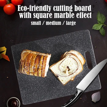 1pc Marble Appearance Style Plastic Cutting Board Anti-slip Design TPR Kitchen Chopping Board Dishwasher Safe For Vegetable Meat
1pc Marble Appearance Style Plastic Cutting Board Anti-slip Design TPR Kitchen Chopping Board Dishwasher Safe For Vegetable Meat