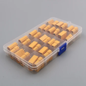 15 pairs/Box XT 90 90 A Max Quadcopter Multicopter Connectors Bullet Plug RC Lipo Battery xt-90 XT90U For RC Lipo Battery
15 pairs/Box XT 90 90 A Max Quadcopter Multicopter Connectors Bullet Plug RC Lipo Battery xt-90 XT90U For RC Lipo Battery