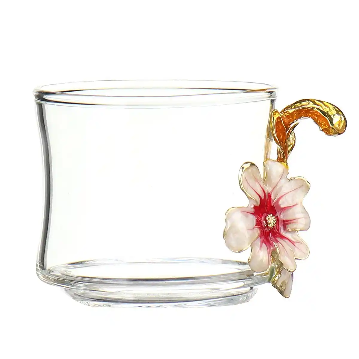 hand-made enamel glass cup coffee mug gift box tea cup and mugs