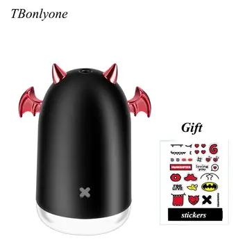 DIY Sticker Demon USB Air Humidifier WaterSoluble Oil Aroma Diffuser LED Light Ultrasonic Air Humidifier Fogger Christmas Gift
DIY Sticker Demon USB Air Humidifier WaterSoluble Oil Aroma Diffuser LED Light Ultrasonic Air Humidifier Fogger Christmas Gift