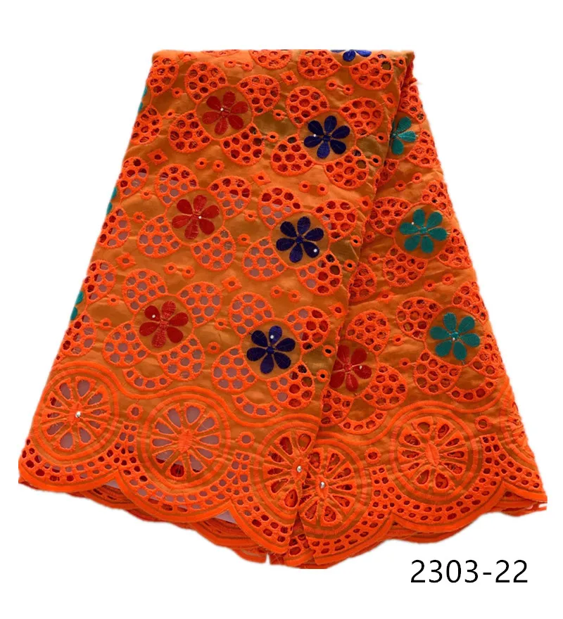 Latest African Dry Lace Fabric High Quality 100% Cotton Swiss Lace Fabric With Stones For Voile Dry African For Dress 2303
Latest African Dry Lace Fabric High Quality 100% Cotton Swiss Lace Fabric With Stones For Voile Dry African For Dress 2303