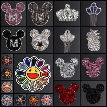 Pearl Mouse Colorful sunflower Applique Diamond Crown 3D Tassels Handmake Crystal Beaded Appliques for Clothes Shoes
Pearl Mouse Colorful sunflower Applique Diamond Crown 3D Tassels Handmake Crystal Beaded Appliques for Clothes Shoes