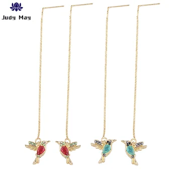 New Hummingbird Earrings Female Phoenix Animal Simple Clavicle Chain Swallow Bird Earrings Jewelry Gift
New Hummingbird Earrings Female Phoenix Animal Simple Clavicle Chain Swallow Bird Earrings Jewelry Gift