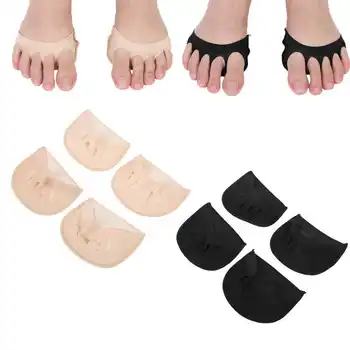 

2 Pairs Forefoot Cushion Pads Shoe Insole Pad High Heel Inserts Foot Care Protector Stress Pain Relief Braces Supports