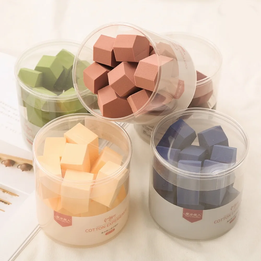 

New small house powder puff 15 pcs pentagonal powder puff dry and wet dual-use meticulous skin-friendly soft and comfortable not
