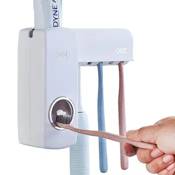 1Set Automatic Toothpaste Dispenser with Toothbrush Holder Bathroom Water Resistant Sticky Toothpaste Squeezer
1Set Automatic Toothpaste Dispenser with Toothbrush Holder Bathroom Water Resistant Sticky Toothpaste Squeezer