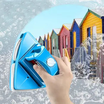 Magnetic Double Side Class Cleaning Brush High-rise Window Screen Dust Remover Design with wrist rope convenient and safe to use
Magnetic Double Side Class Cleaning Brush High-rise Window Screen Dust Remover Design with wrist rope convenient and safe to use