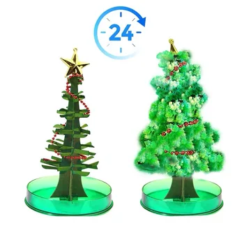 Fast ship Magic Growing Christmas Tree DIY Magic Growing Tree Your Own Fun Xmas Gift Toy 14*7CM/5.51*2.76in Magic Tree
Fast ship Magic Growing Christmas Tree DIY Magic Growing Tree Your Own Fun Xmas Gift Toy 14*7CM/5.51*2.76in Magic Tree