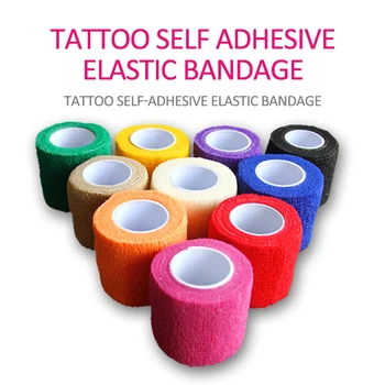 AI·Aiheogae 5.0CM Disposable Self-Adhesive Elastic Bandage Tattoo Supplies Tattoo Handle Bandage Beauty Tools 
AI·Aiheogae 5.0CM Disposable Self-Adhesive Elastic Bandage Tattoo Supplies Tattoo Handle Bandage Beauty Tools