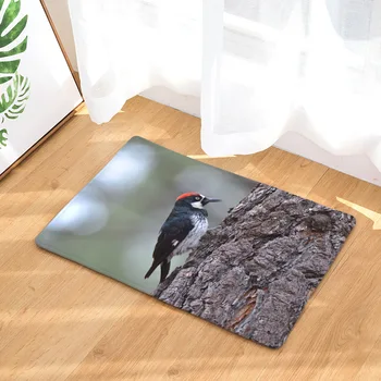 CAMMITEVER Woodpecker Birds Printing Doormat Flannel Home Decoration Non-slip Floor Mat Cat Door Mat
CAMMITEVER Woodpecker Birds Printing Doormat Flannel Home Decoration Non-slip Floor Mat Cat Door Mat