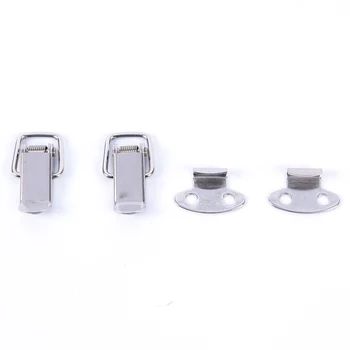 2 Pcs 28mm Length Box Chest Case Spring Loaded Draw Toggle Latch Spring Latch With Excellent Anti-corrosion Properties
2 Pcs 28mm Length Box Chest Case Spring Loaded Draw Toggle Latch Spring Latch With Excellent Anti-corrosion Properties
