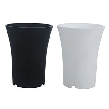 20Pcs Succulents Flower Pot Plant Pot Planter Plastic Pots Round for Garden Decoration - 10Pcs Black & 10Pcs White 
20Pcs Succulents Flower Pot Plant Pot Planter Plastic Pots Round for Garden Decoration - 10Pcs Black & 10Pcs White