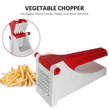 French Fries Cutters Potato Chips Strip Slicer Vegetable Chopper Slicer for Veggies Onions Carrots Cucumbers Kitchen Gadgets
French Fries Cutters Potato Chips Strip Slicer Vegetable Chopper Slicer for Veggies Onions Carrots Cucumbers Kitchen Gadgets
