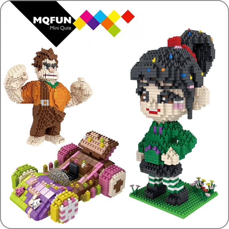 PZX Mini Blocks America Cartoon action figures Building Bricks Anime Ralph Model Bricks Toys For children Gifts Educational Kids
PZX Mini Blocks America Cartoon action figures Building Bricks Anime Ralph Model Bricks Toys For children Gifts Educational Kids