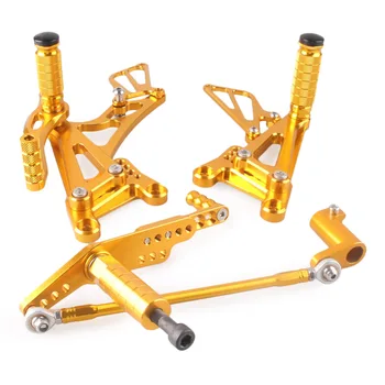 Motorcycle Standard GP Shift Footpegs Foot Rests 7075 Aluminum Alloy Foot Pegs Kit For Yamaha YZF R1 YZF-R1 2007-2008
Motorcycle Standard GP Shift Footpegs Foot Rests 7075 Aluminum Alloy Foot Pegs Kit For Yamaha YZF R1 YZF-R1 2007-2008
