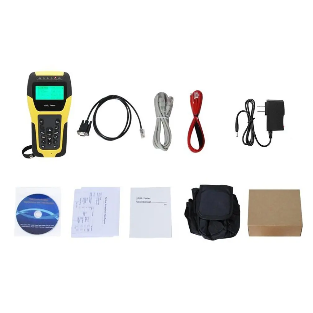 Multi-functional Digital ADSL2+ Tester ADSL Installation Maintenance Tools for xDSL Line Test ST332B
Multi-functional Digital ADSL2+ Tester ADSL Installation Maintenance Tools for xDSL Line Test ST332B