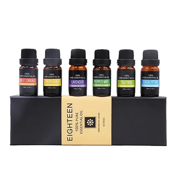 6pcs 10ml Essential Oils Set for Aroma Aromatherapy Diffusers Humidifier Fragrance Air Freshening Orange Lavender Tea Tree Peppe
6pcs 10ml Essential Oils Set for Aroma Aromatherapy Diffusers Humidifier Fragrance Air Freshening Orange Lavender Tea Tree Peppe