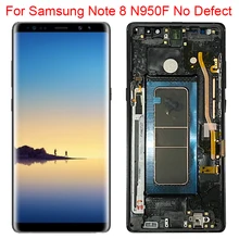 Écran tactile LCD Super AMOLED, 6,3 pouces, avec châssis, pour Samsung Galaxy Note 8 N950F N950U, original=