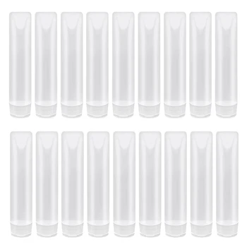 

18 Pack Size Plastic Distribution Bottles,50Ml/1.7 Oz Toiletry Containers Leak-Proof Travel Containers with Flip Caps