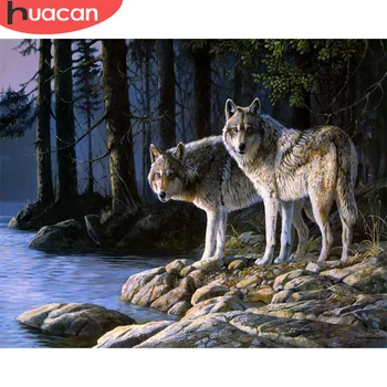 HUACAN Painting By Number Wolf DIY Pictures By Numbers Animal Kits Hand Painted Paintings Art Drawing On Canvas Gift Home Decor
HUACAN Painting By Number Wolf DIY Pictures By Numbers Animal Kits Hand Painted Paintings Art Drawing On Canvas Gift Home Decor