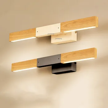 Modern Decor Solid Wood Wall Lamp LED Mirror Light Bathroom Light Bathroom Sconces Wall Light Fixtures Makeup Wall Lamps
Modern Decor Solid Wood Wall Lamp LED Mirror Light Bathroom Light Bathroom Sconces Wall Light Fixtures Makeup Wall Lamps