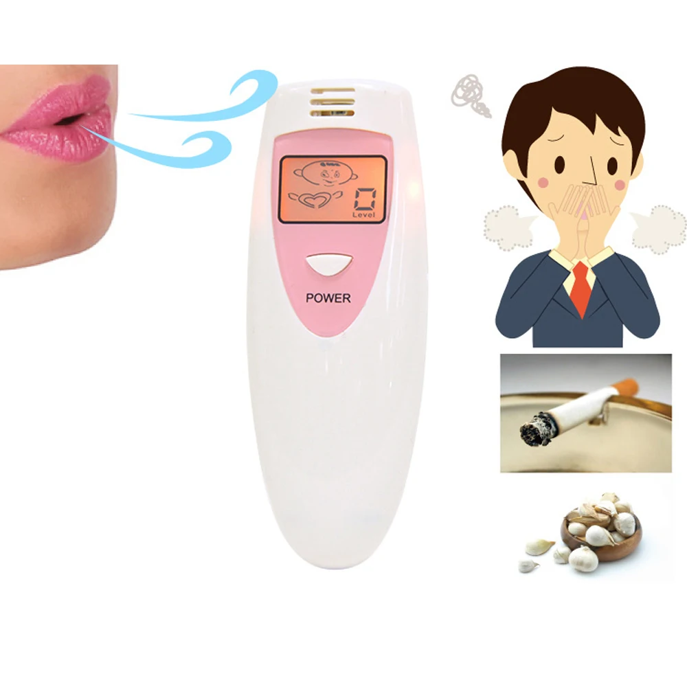 LCD Digital Display Bad Breath Detector Professional Portable Breathalyzer Oral Hygiene Condition Tester High Quality
LCD Digital Display Bad Breath Detector Professional Portable Breathalyzer Oral Hygiene Condition Tester High Quality