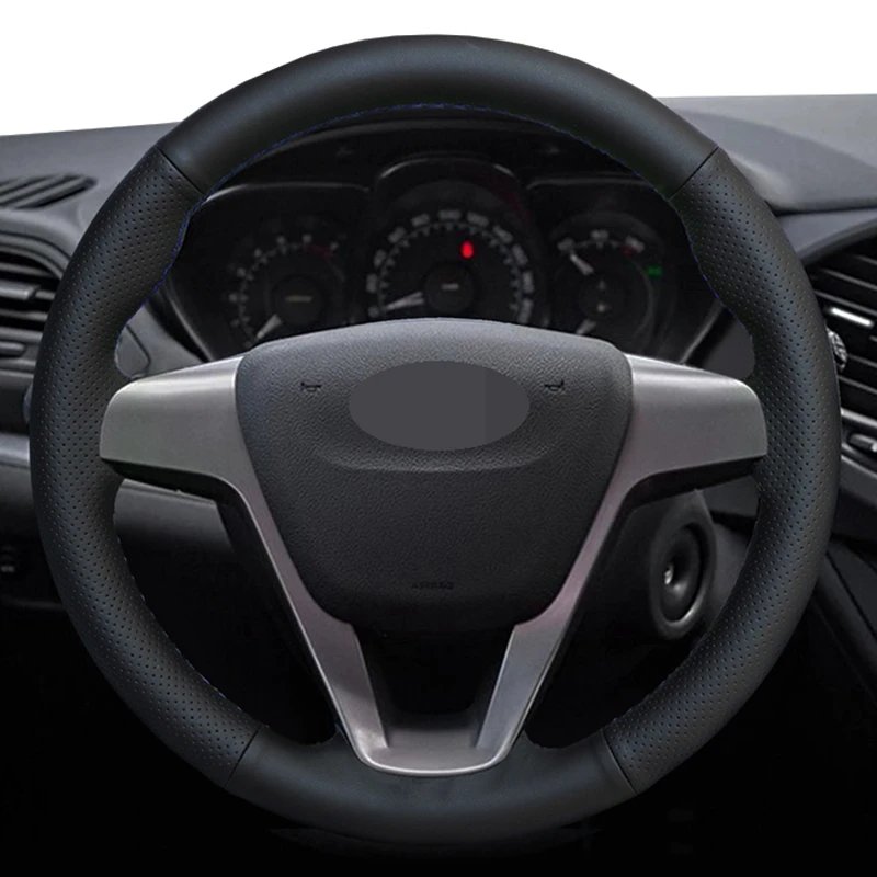 DIY Hand-stitched Black Car Steering Wheel Cover For Lada Vesta 2015 2016 2017 2018 2019 2020 Xray 2015-2020
DIY Hand-stitched Black Car Steering Wheel Cover For Lada Vesta 2015 2016 2017 2018 2019 2020 Xray 2015-2020