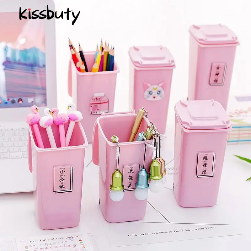 Creative Trash Can Desktop Organizer Pen Holder Desktop Organizer School Office Pencil Holder Organizer Cute Stationery Supplies
Creative Trash Can Desktop Organizer Pen Holder Desktop Organizer School Office Pencil Holder Organizer Cute Stationery Supplies