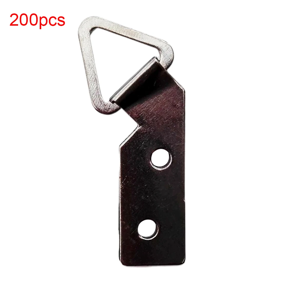 200pcs Photo Frame Office D Ring Hook Mirror Oil Painting Slanted Bent 2 Hole Picture Hanger Home Art Work Wall Fixing
200pcs Photo Frame Office D Ring Hook Mirror Oil Painting Slanted Bent 2 Hole Picture Hanger Home Art Work Wall Fixing