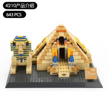 The Pyramid Architecture Building Block Simulate Model Toys World Famous Building Series Gift Toy For Children Kids
The Pyramid Architecture Building Block Simulate Model Toys World Famous Building Series Gift Toy For Children Kids
