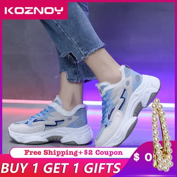 Koznoy women sneakers 2020 spring autumn platform breathable casual vulcanized shoes quality leather female platform shoes
Koznoy women sneakers 2020 spring autumn platform breathable casual vulcanized shoes quality leather female platform shoes