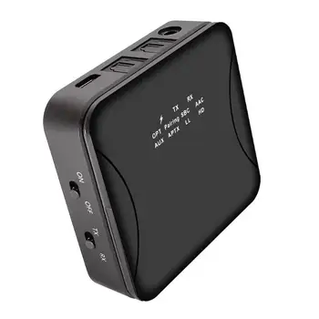 CSR8675 Bluetooth Transmitter Receiver APTX Audio Portable Practical CSR 8675 600MAH Vehicle Adapter with 3.5mm AUX Optical
CSR8675 Bluetooth Transmitter Receiver APTX Audio Portable Practical CSR 8675 600MAH Vehicle Adapter with 3.5mm AUX Optical