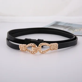 100% High Quality Pure Cow Leather Simple Fashion Leather Dress Shirt Adjusting Belt Decoration Belts for Women 
100% High Quality Pure Cow Leather Simple Fashion Leather Dress Shirt Adjusting Belt Decoration Belts for Women