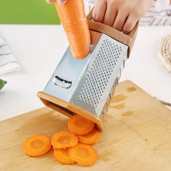 1PC Stainless Steel Grater 6 Sided Blades Vegetables Grater Shredder Carrot Cucumber Slicer Cutter Box Container Onion Chopper
1PC Stainless Steel Grater 6 Sided Blades Vegetables Grater Shredder Carrot Cucumber Slicer Cutter Box Container Onion Chopper