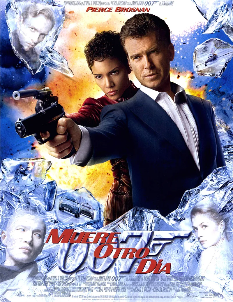 60x90cm DIE ANOTHER DAY 007 Silk Movie Posters Silk Poster Wall Art Prints and Pictures Canvas Paintings for Vintage Bar Coffee
60x90cm DIE ANOTHER DAY 007 Silk Movie Posters Silk Poster Wall Art Prints and Pictures Canvas Paintings for Vintage Bar Coffee