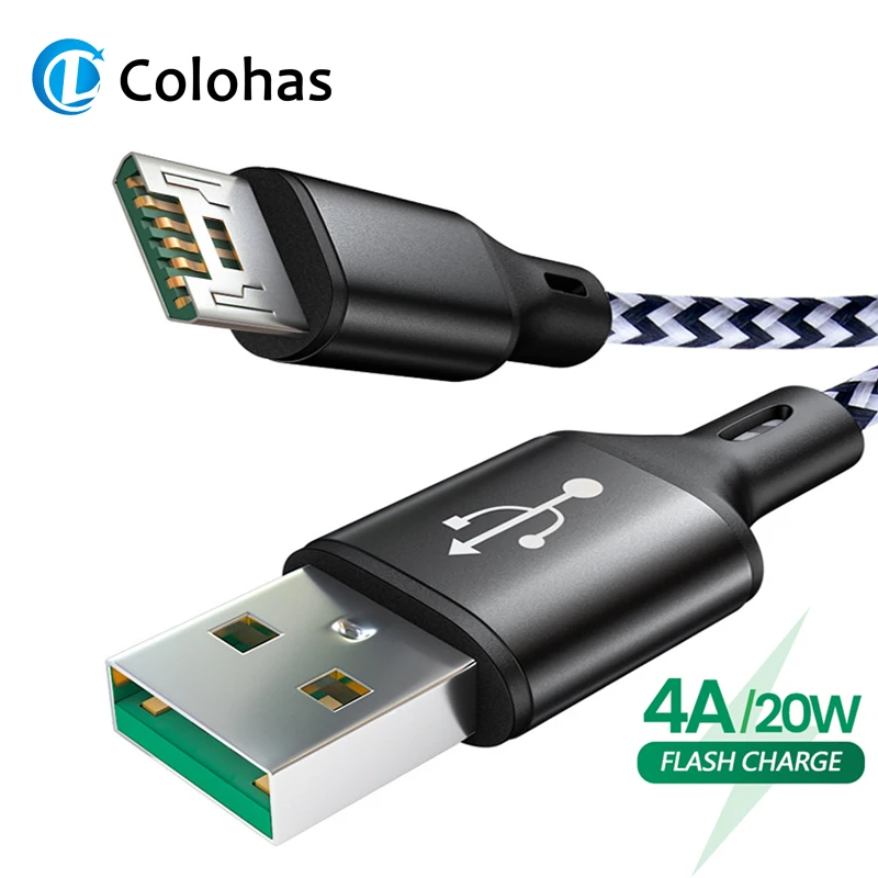 Micro USB Cable 4A Flash Charge For OPPO R11 Plus Microusb Cable Fast Charger For Samsung Xiaomi Android Mobile Phone Wire Cord
Micro USB Cable 4A Flash Charge For OPPO R11 Plus Microusb Cable Fast Charger For Samsung Xiaomi Android Mobile Phone Wire Cord