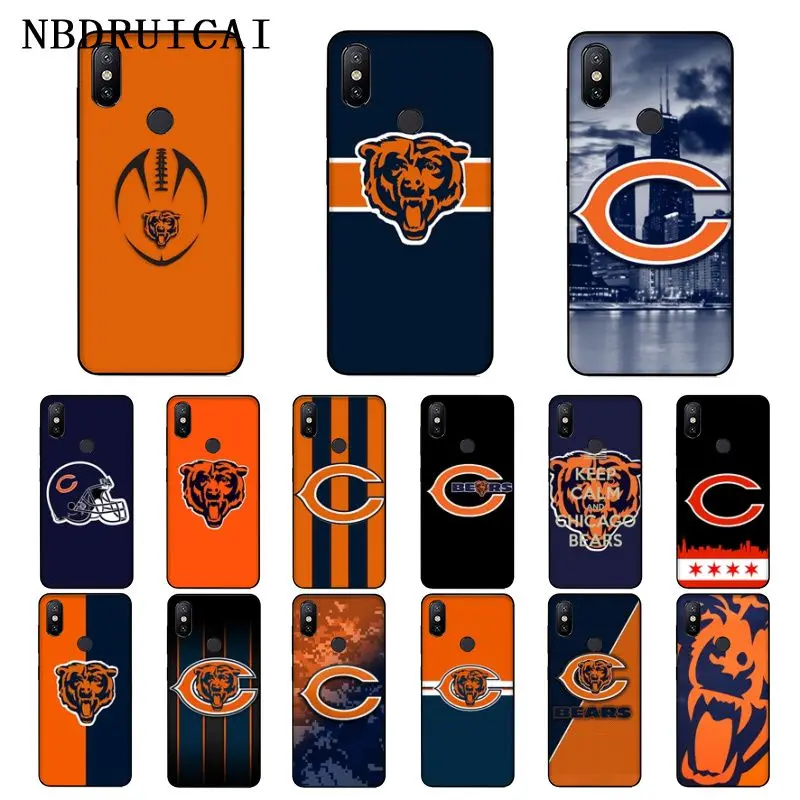 NBDRUICAI Chicago Bears TPU Soft Silicone Phone Case Cover for Xiaomi 8 9 se 5X Redmi 6pro 6A 4X 7 5plus note 5 7 6pro
NBDRUICAI Chicago Bears TPU Soft Silicone Phone Case Cover for Xiaomi 8 9 se 5X Redmi 6pro 6A 4X 7 5plus note 5 7 6pro