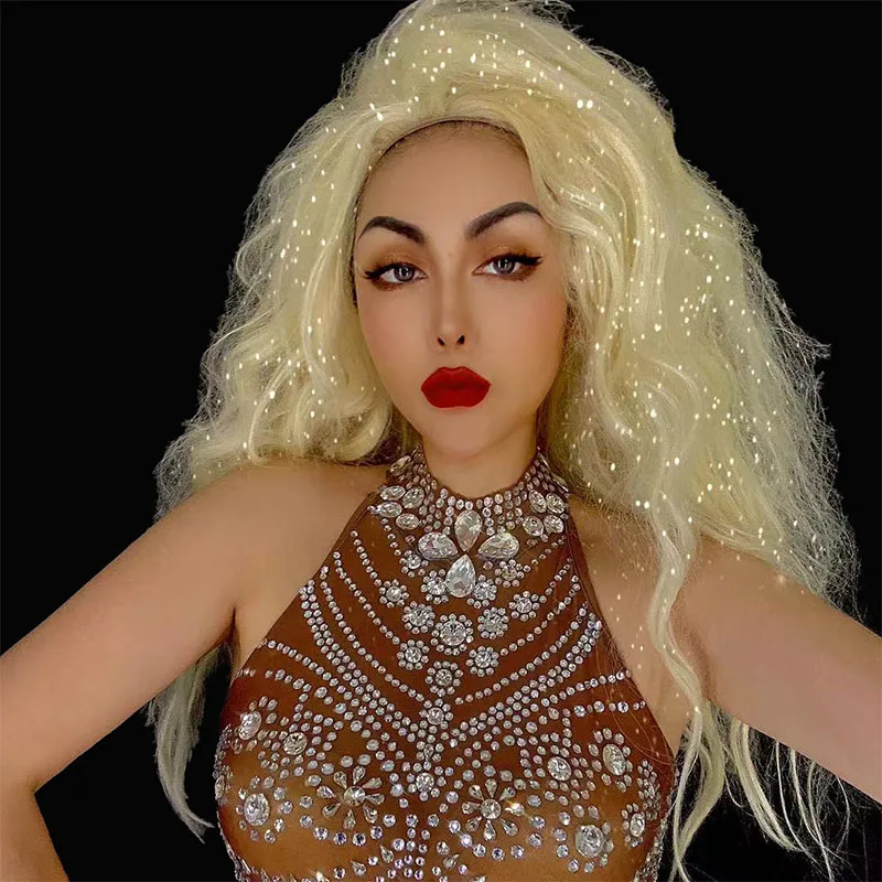 ZD Silver Rhinestone Transparent Short Dress Women Dancer Show Outfit Evening Prom Party Costume Birthday Dress
ZD Silver Rhinestone Transparent Short Dress Women Dancer Show Outfit Evening Prom Party Costume Birthday Dress
