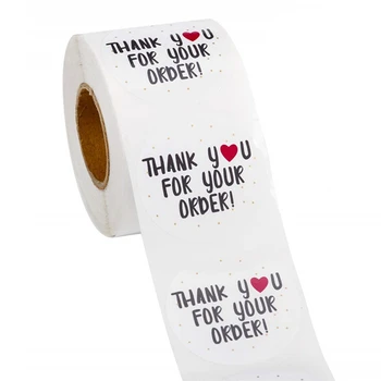 500pcs / Roll Thank You Stickers Handmade Circle Stationery Sticker Thank You For Your Order Gift Seal Labels Thank You Sticker
500pcs / Roll Thank You Stickers Handmade Circle Stationery Sticker Thank You For Your Order Gift Seal Labels Thank You Sticker