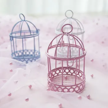 30pcs White Pink Blue Bird Cage Candy Box Wedding Gift Favors Iron Wedding Decoration Candy Holder Birdcage Boxes 10*6cm 
30pcs White Pink Blue Bird Cage Candy Box Wedding Gift Favors Iron Wedding Decoration Candy Holder Birdcage Boxes 10*6cm