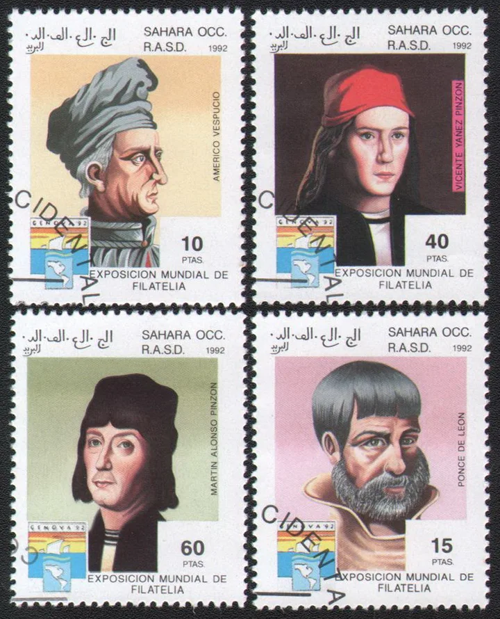 4Pcs/Set Sahara Post Stamps 1992 Famous Celebrity Marked Postage Stamps for Collecting
4Pcs/Set Sahara Post Stamps 1992 Famous Celebrity Marked Postage Stamps for Collecting