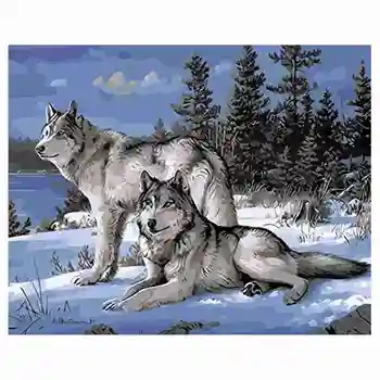 Paint by Number or Not - New Release Diy Oil Painting by Numbers - Snow Wolf 16*20 inches - PBN Kit for Adults Gir
Paint by Number or Not - New Release Diy Oil Painting by Numbers - Snow Wolf 16*20 inches - PBN Kit for Adults Gir