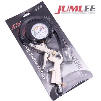 High-precision Automobile Tire Pressure Gauge Digital Display Auto Tire Pressure Gauge Pressure Measurement+Inflation Large Dial 
High-precision Automobile Tire Pressure Gauge Digital Display Auto Tire Pressure Gauge Pressure Measurement+Inflation Large Dial