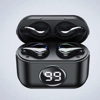 TWS Bluetooth 5.0 Wireless HiFi In-Ear Earphones with Digital Charging Box Mini True Wireless Sports Earbuds For Cellphone
TWS Bluetooth 5.0 Wireless HiFi In-Ear Earphones with Digital Charging Box Mini True Wireless Sports Earbuds For Cellphone
