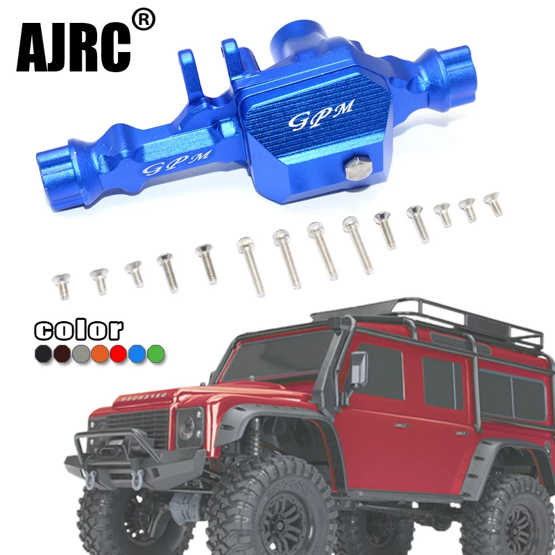 

Front & Rear Alloy Metal Axle Shell Axle Housing for 1/10 RC Crawler TRX-4 Defender & TRX4 Bronco TRX6 G63 Upgrade Parts